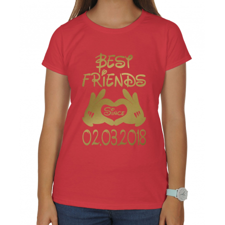 Koszulka dla przyjaciółki, przyjaciółek - BEST FRIEND SINCE